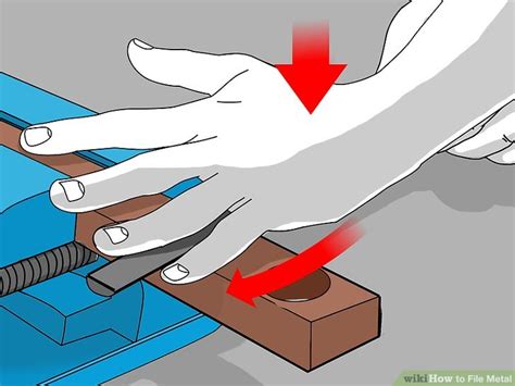 how to use metal file